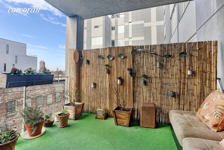 New York City Real Estate | View 415 Leonard Street, 4i | Private 100sqft Balcony | View 7