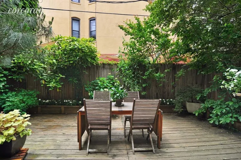 New York City Real Estate | View 302 5th Avenue, 1R | Huge Private Garden Accessible from Two Floors | View 4