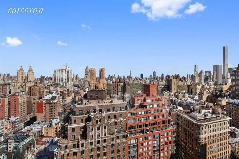 New York City Real Estate | View 201 West 70th Street, 30F | Spectacular eastern view over Central Park. | View 2