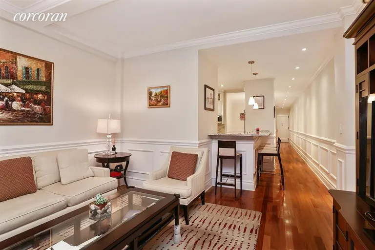 New York City Real Estate | View 203 West 81st Street, 3A | Kitchen / Living Room | View 3