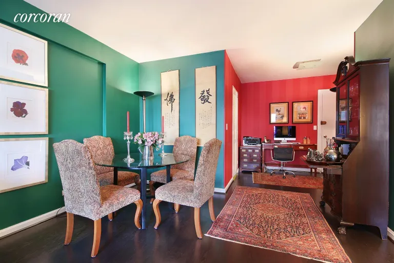New York City Real Estate | View 166 East 63rd Street, 10D | Living Room with Dining Area | View 2