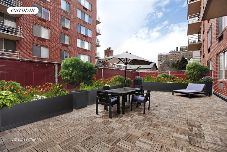 New York City Real Estate | View 556 State Street, 2DN | Rare 750 sq. ft. sun-flooded terrace | View 3