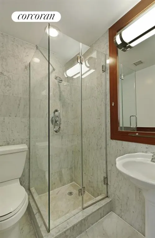 New York City Real Estate | View 556 State Street, 2DN | En-suite marble master bathroom | View 6