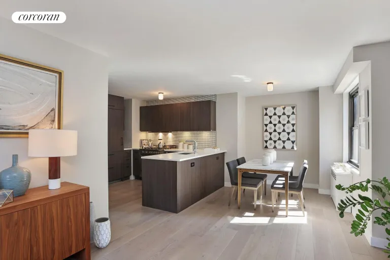 New York City Real Estate | View 175 West 95th Street, 2C | Open Kitchen and Dining Area | View 3
