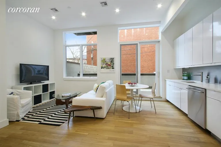 New York City Real Estate | View 622 Grand Avenue, 102 | Kitchen / Living Room | View 14