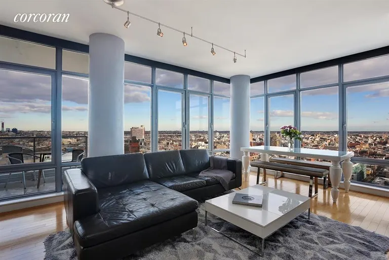 New York City Real Estate | View 1 NORTHSIDE PIERS, 24J | 2 Beds, 2 Baths | View 1
