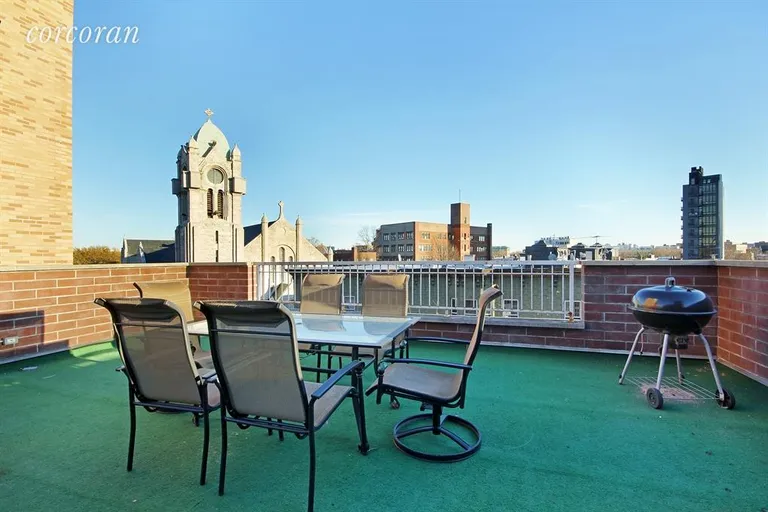 New York City Real Estate | View 61 Herbert Street, 4A | Roof Deck | View 4