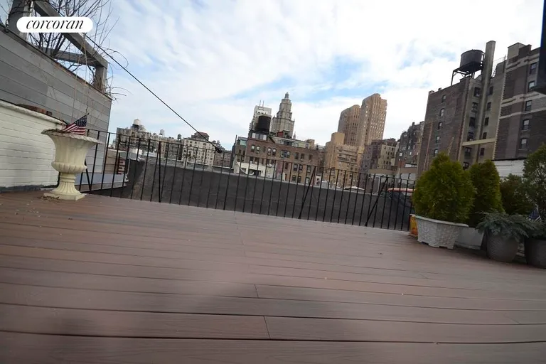 New York City Real Estate | View 38 West 69th Street, 4A | North Facing 2nd Terrace | View 4
