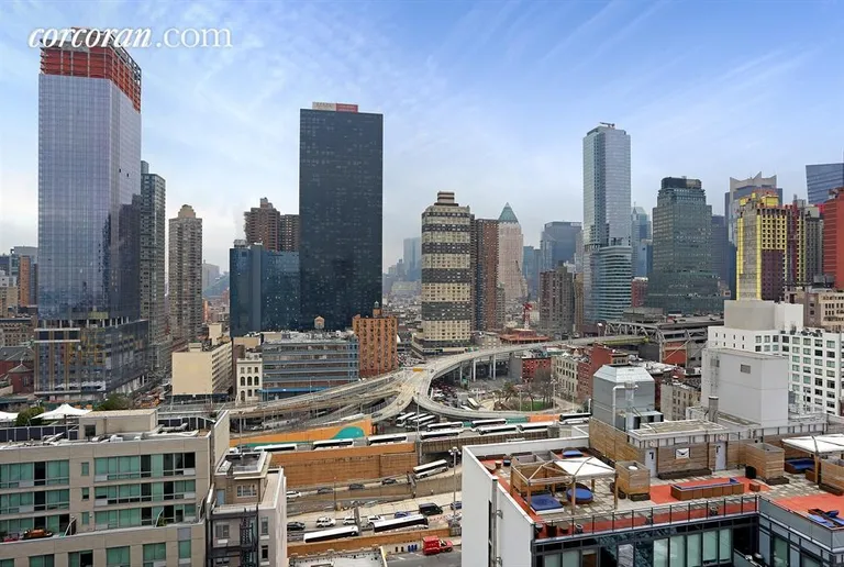 New York City Real Estate | View 448 West 37th Street, PH/B | Panoramic city skyline views | View 2