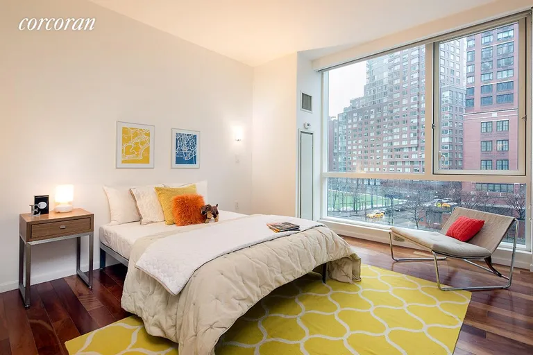New York City Real Estate | View 200 Chambers Street, 4BC | Sunny Room with Large Closet | View 6