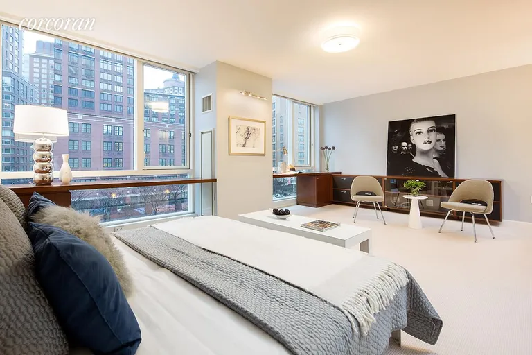 New York City Real Estate | View 200 Chambers Street, 4BC | Spacious Master Bedroom Suite | View 5