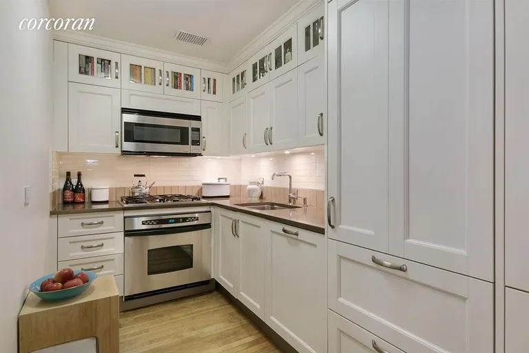 New York City Real Estate | View 27 West 72nd Street, 209 | Kitchen with Custom Italian Cabinets | View 2