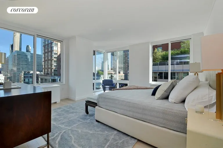 New York City Real Estate | View 212 Warren Street, 17C | South east corner with floor to ceiling windows | View 8