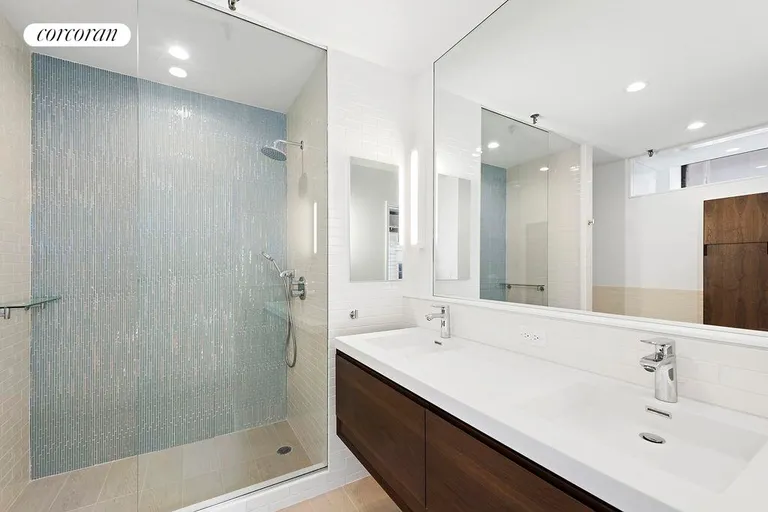 New York City Real Estate | View 181 Hudson Street, 5A | Gorgeous Master BA with double sink. | View 3