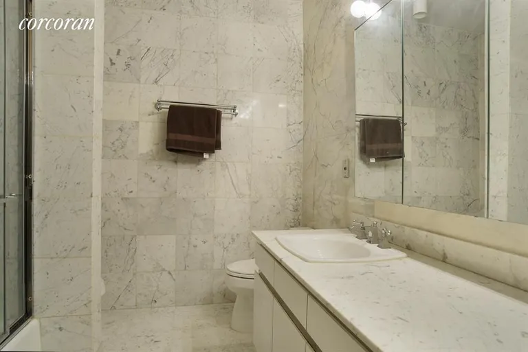 New York City Real Estate | View 167 East 61st Street, 24B | Master Bathroom | View 4