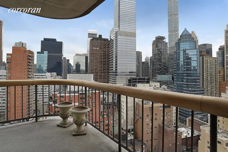 New York City Real Estate | View 167 East 61st Street, 24B | Balcony | View 2