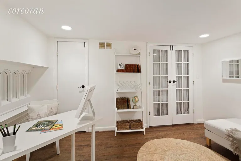 New York City Real Estate | View 360 Court Street, 11 | Former Choir Loft  is bedroom-sized with 2 closets | View 4
