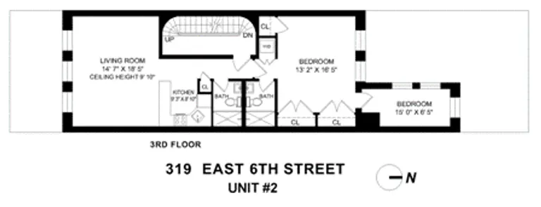 319 East 6th Street | floorplan | View 15