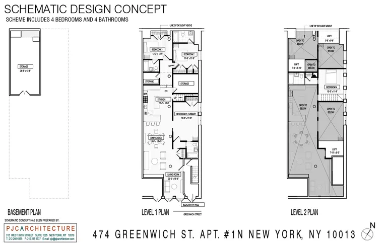 474 Greenwich Street, 1N | floorplan | View 12