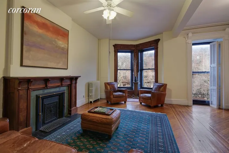 New York City Real Estate | View 212 Saint Johns Place | Living Room | View 6