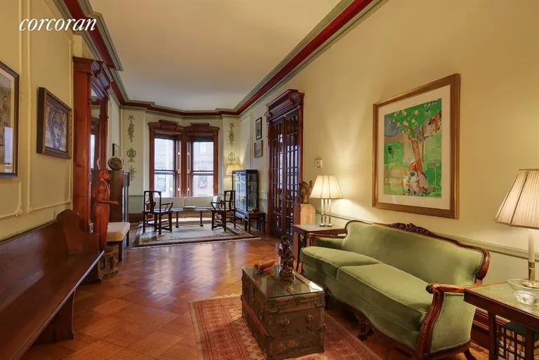 New York City Real Estate | View 212 Saint Johns Place | Living Room | View 2