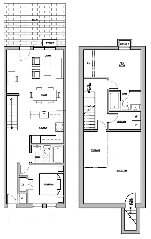 437 Prospect Place, 1 | floorplan | View 9
