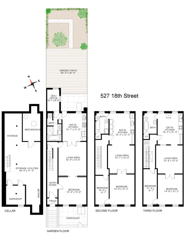 527 18th Street | floorplan | View 7