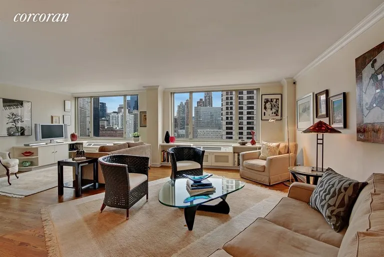 New York City Real Estate | View 130 West 67th Street, 21FG | 2 Beds, 2 Baths | View 1