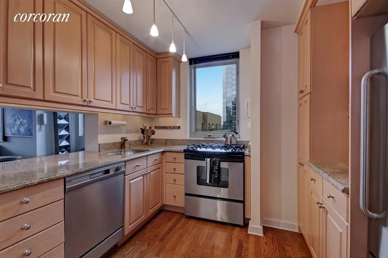 New York City Real Estate | View 130 West 67th Street, 21FG | Kitchen | View 2