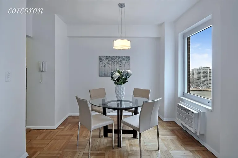New York City Real Estate | View 1 Gracie Terrace, 10E | Dining Room | View 4