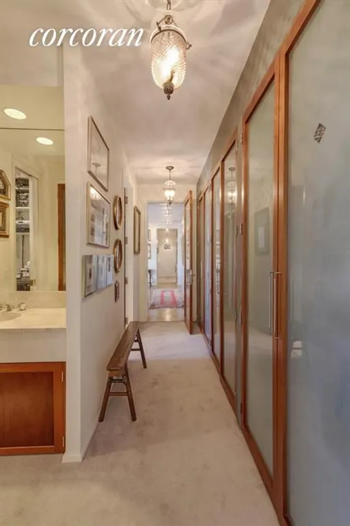 New York City Real Estate | View 100 United Nations Plaza, 42E | Walls of closets.  There is also a walk in closet! | View 6