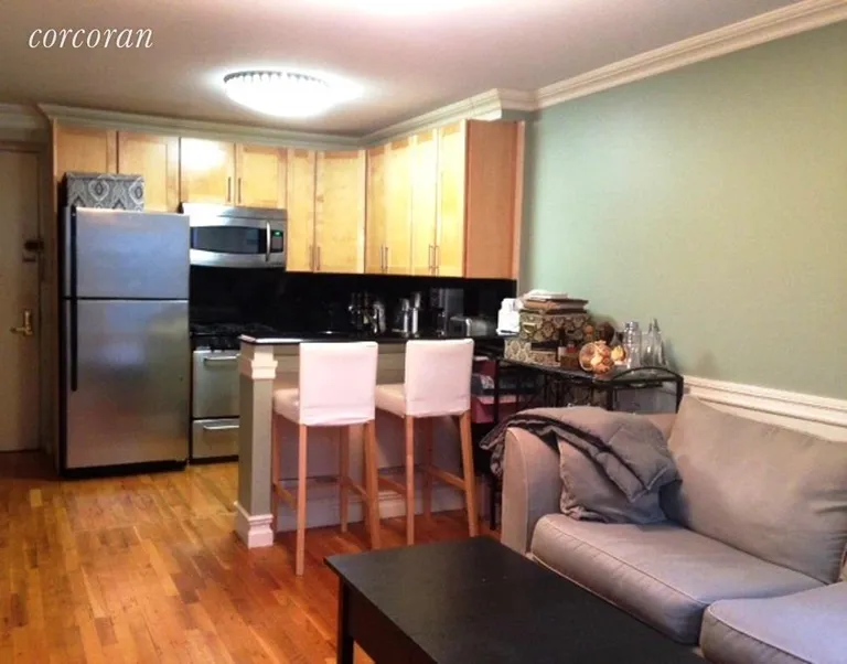 New York City Real Estate | View 1115 Prospect Avenue, 204 | Living/Dining area | View 2