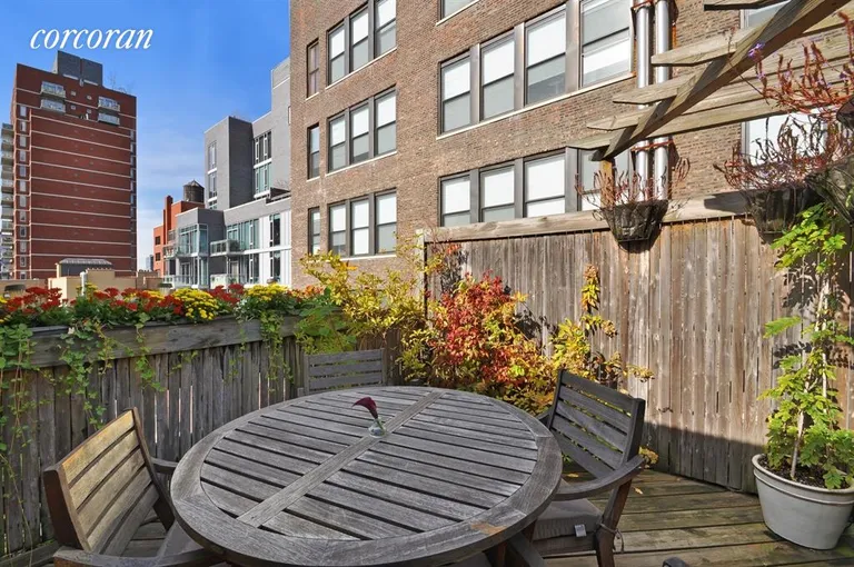New York City Real Estate | View 231 West 16th Street, 5WR | Terrace 2 | View 13