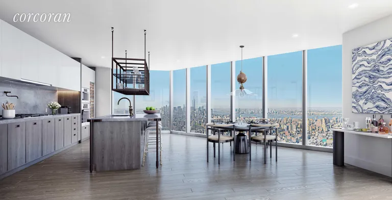 New York City Real Estate | View 45 East 22nd Street, PHB | Custom designed cabinetry by Molteni | View 3