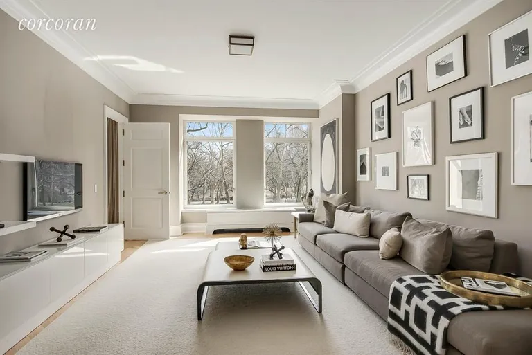 New York City Real Estate | View 15 Central Park West, 3C | Family Room | View 2