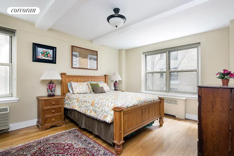 New York City Real Estate | View 414 East 52Nd Street, 3EF | Master bedroom has Southern and Eastern exposures | View 5