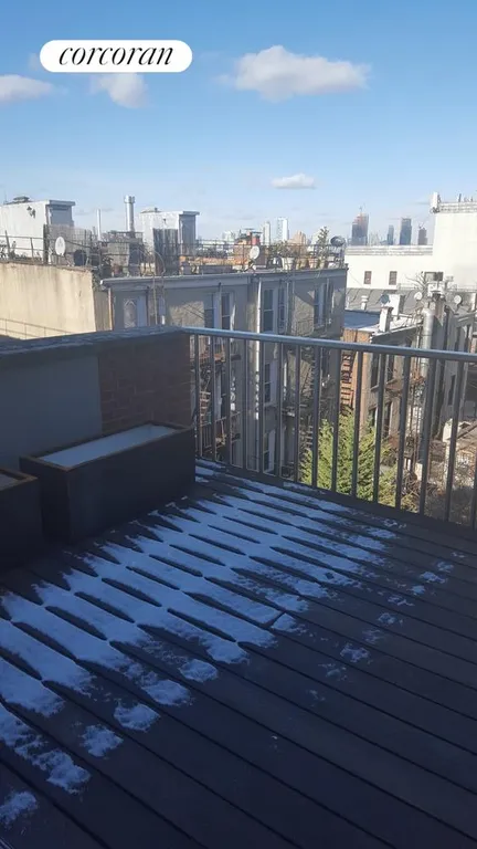 New York City Real Estate | View 357 15th Street, PENT | 2nd Outdoor Deck off 2nd Bedroom | View 11