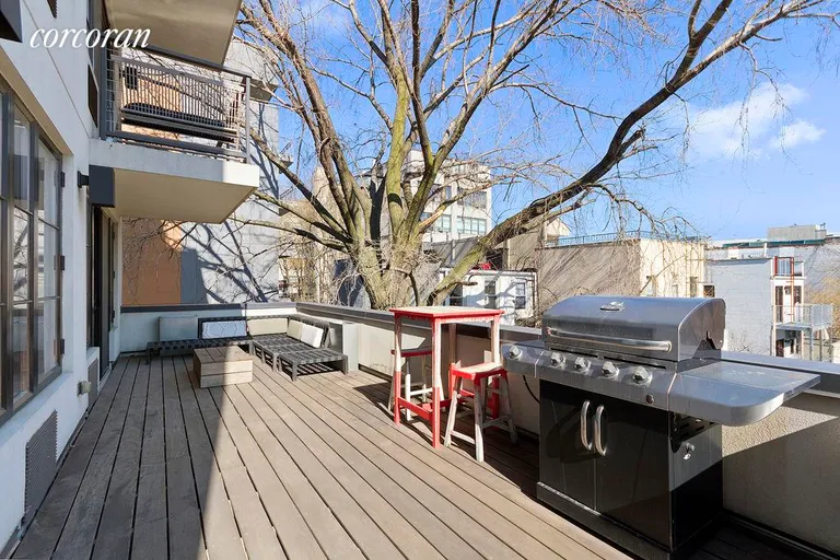 New York City Real Estate | View 527 Court Street, 3B | Almost 400 square feet of outdoor heaven! | View 3