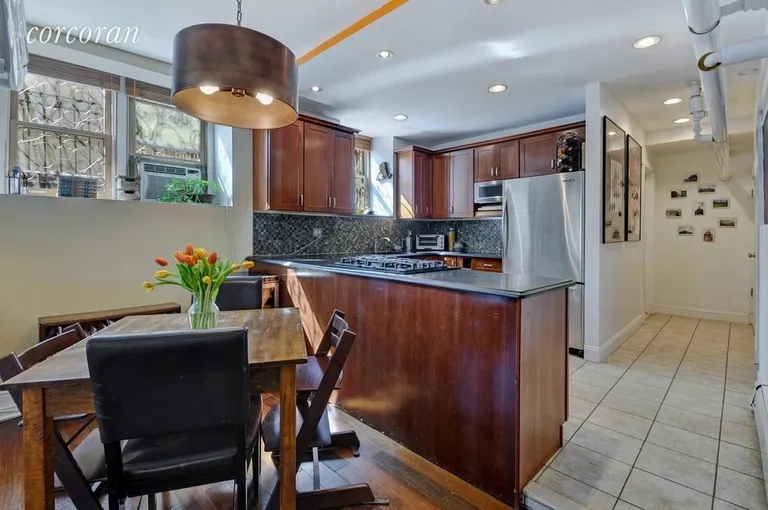 New York City Real Estate | View 186 Prospect Park West, A | Renovated kitchen and dining area | View 3