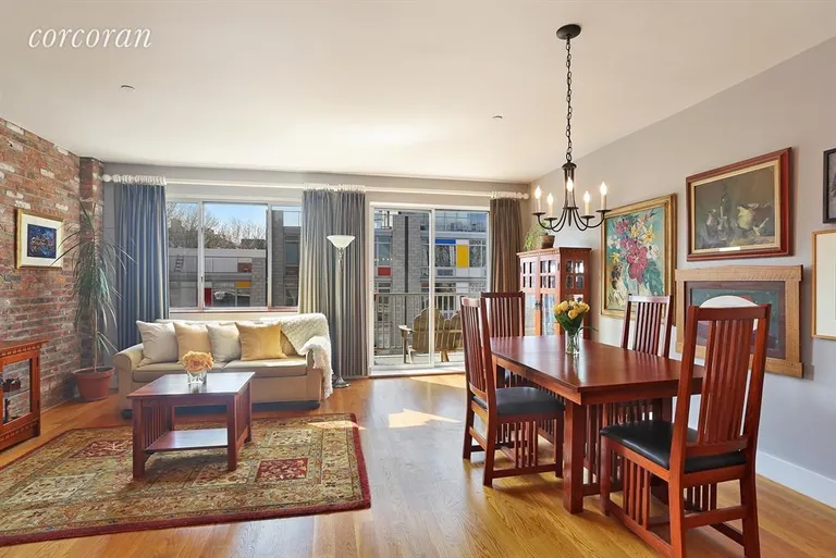 New York City Real Estate | View 191 Spencer Street, 4B | 1.5 Beds, 1 Bath | View 1