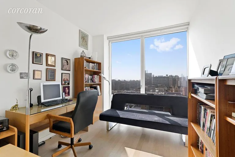 New York City Real Estate | View 340 East 23rd Street, 12D | Sunny  Second Bedroom | View 3