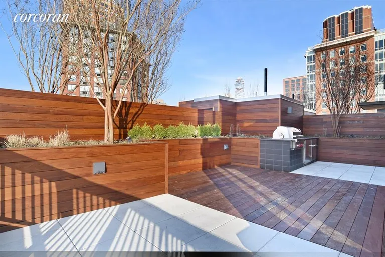 New York City Real Estate | View 212 Warren Street, 18F | Deck | View 3
