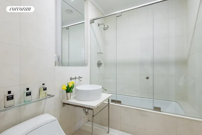 New York City Real Estate | View 52 Thomas Street, 4C | Guest Bathroom | View 7