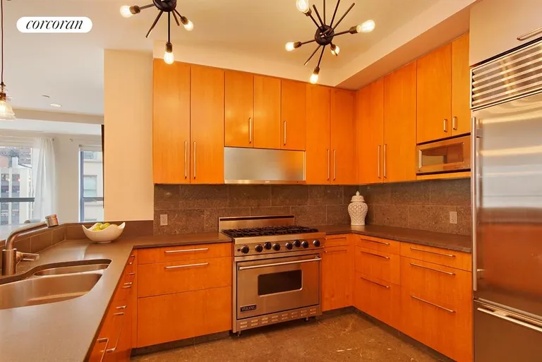 New York City Real Estate | View 52 Thomas Street, 4D | Modern Kitchen | View 4