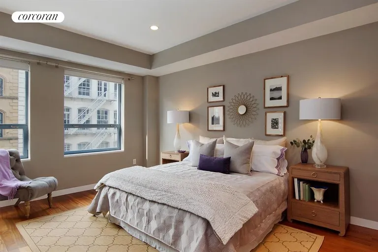 New York City Real Estate | View 52 Thomas Street, 4D | Master Bedroom | View 5