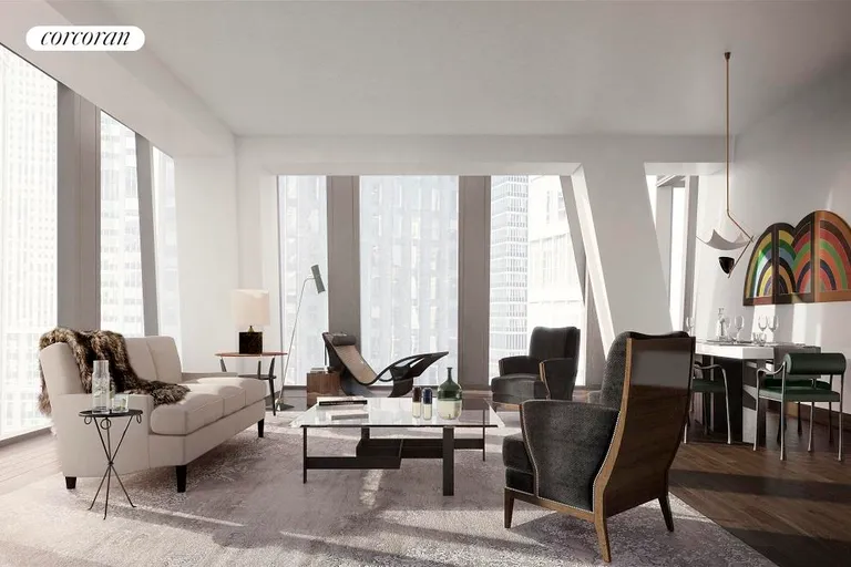 New York City Real Estate | View 53 West 53rd Street, 25D | 2 Beds, 2 Baths | View 1