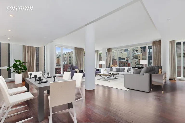 New York City Real Estate | View 151 East 85th Street, 7A | 1 151 East 85th Living Room | View 2