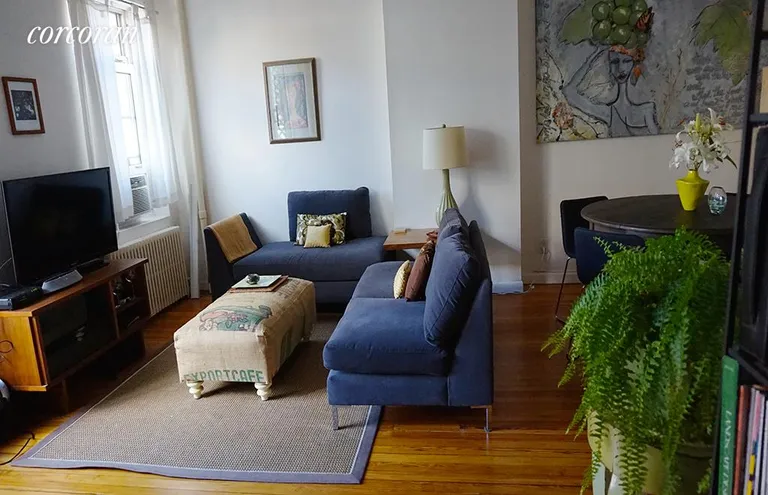 New York City Real Estate | View 309 West 100th Street, 5 | Spacious living room  | View 3