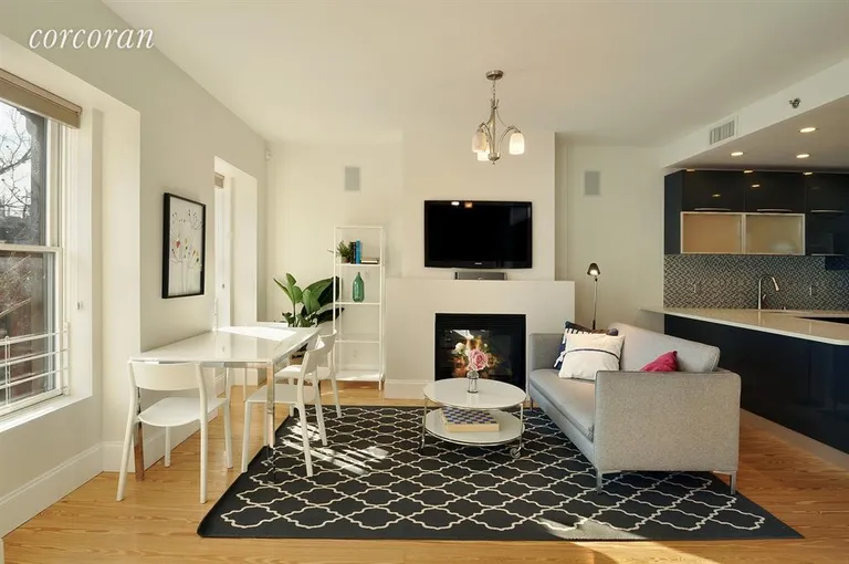 New York City Real Estate | View 667 CARROLL STREET, 4 | Living Room/Dining | View 2