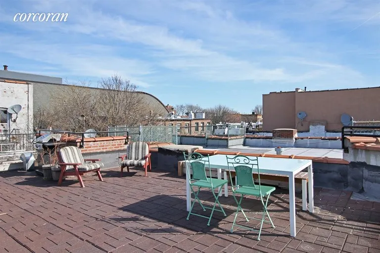 New York City Real Estate | View 467 Hancock Street, 3B | Roof Deck | View 5